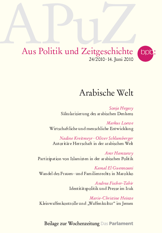 (PDF) Die Diskrepanz Zwischen Wirtschaftlicher Und Menschlicher Entwicklung in Der Arabischen 