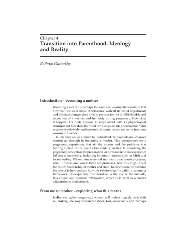 Transition into Parenthood Ideology and reality.pdf