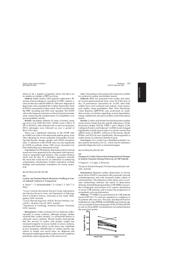 (PDF) Cardiac and Skeletal Muscle Biomarker Profiling in Cancer Induced ...