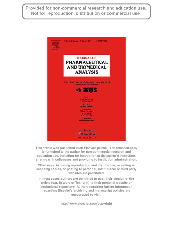 (PDF) Method development and validation for the simultaneous ...