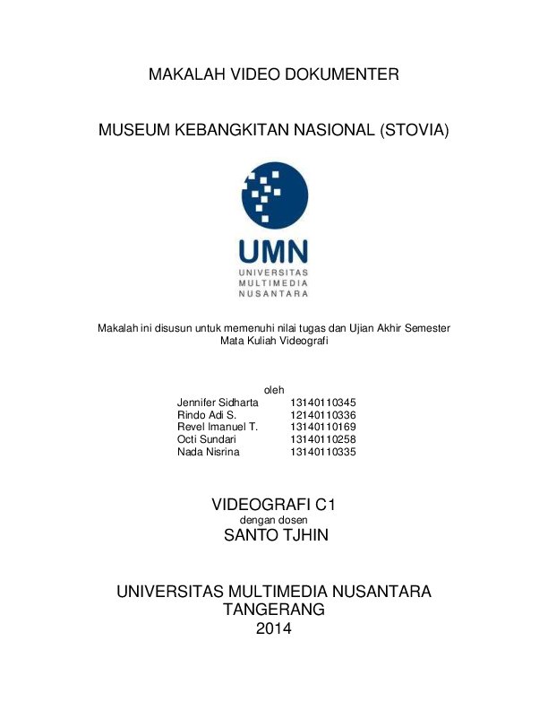 Universitas Multimedia Nusantara Communication Science Academia Edu