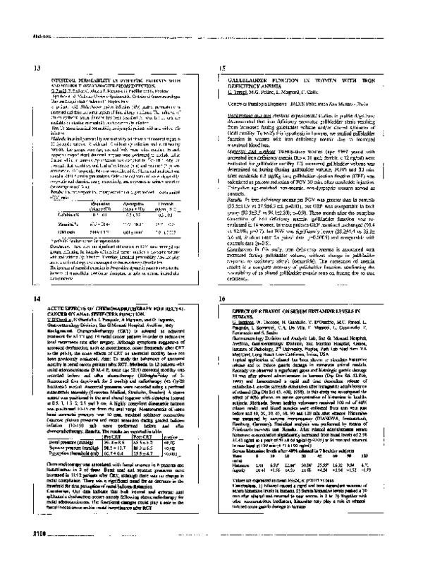 (PDF) Gallbladder function in women with iron deficiency anemia Erminio Trespi Academia.edu