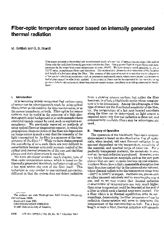(PDF) Fiber-optic temperature sensor based on internally generated ...