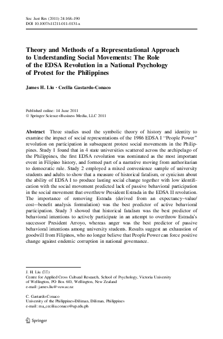 Positive and negative effects of edsa revolution essay image