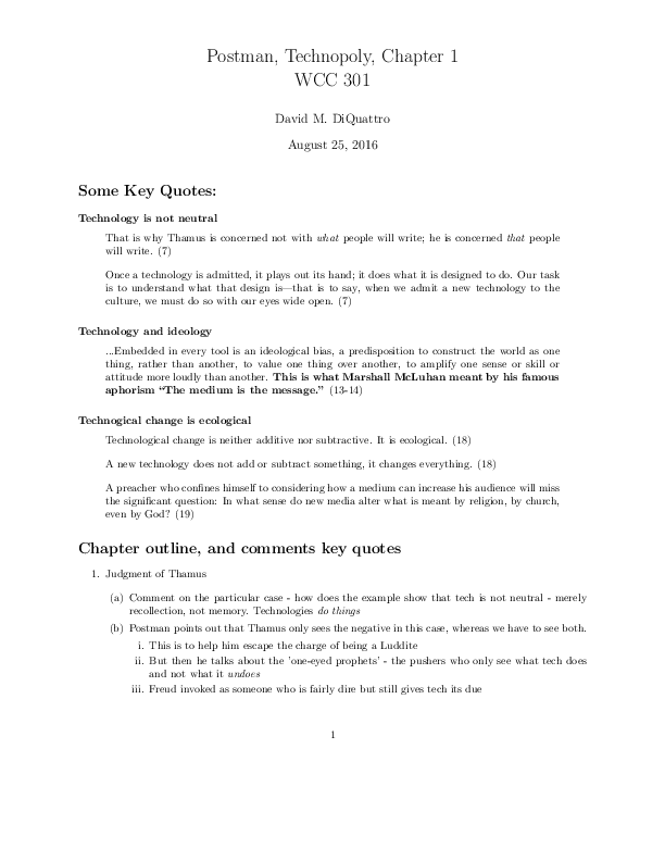 Essay on technopoly 03 image