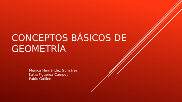 (PPT) Conceptos basicos de Geometria