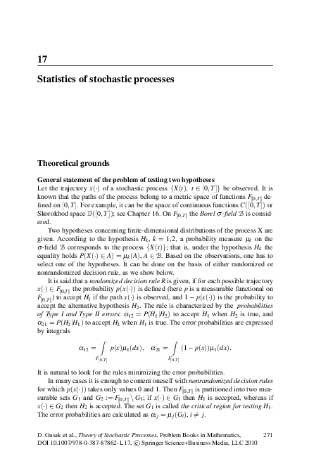 Stochasticity picture