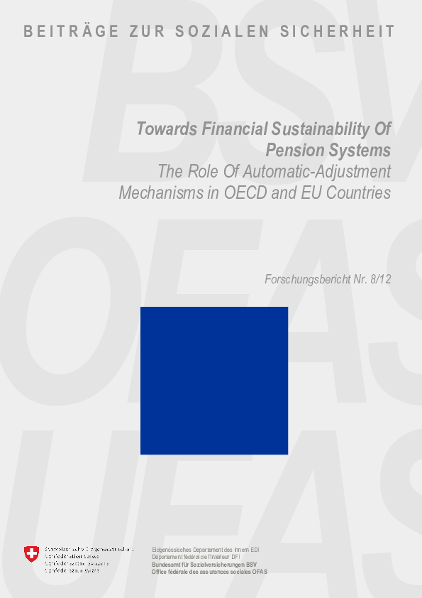 (PDF) Towards Financial Sustainability of Pension Systems The Role of