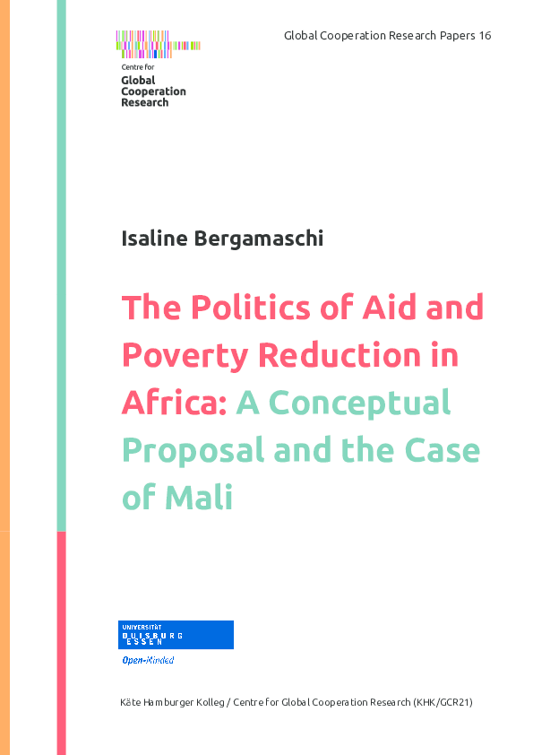 (PDF) The Politics of Aid and Poverty Reduction in Africa: A Conceptual ...