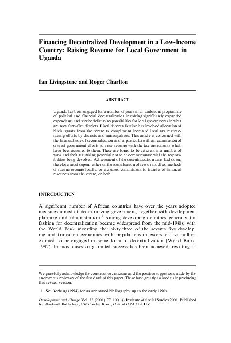 List of decentralized countries image