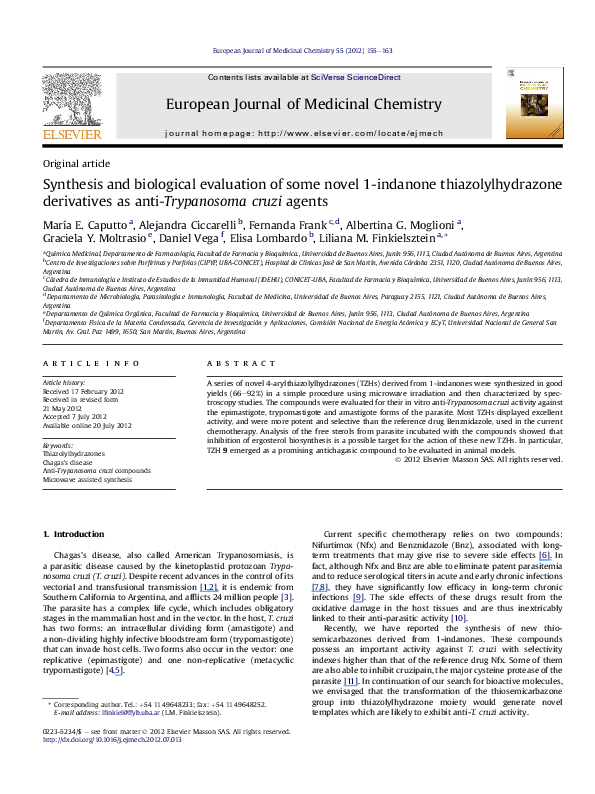 (PDF) Synthesis and Biological Evaluation of Some Novel Polysubstituted ...