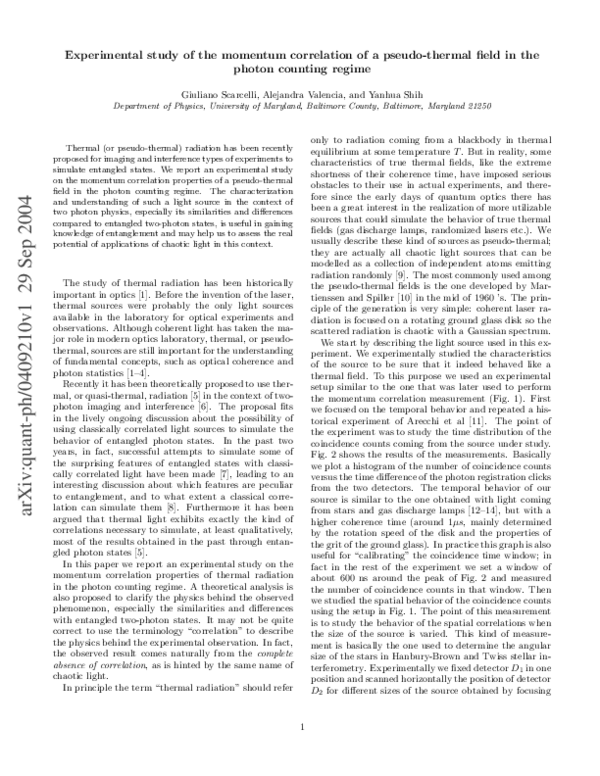 Momentum study essay image