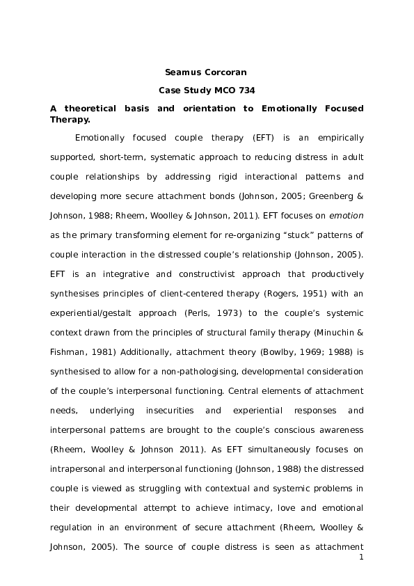(DOC) Seamus Corcoran EFT Case Study Seamus Corcoran Academia.edu