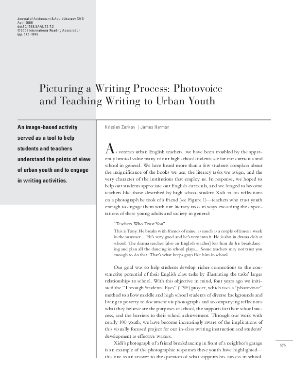 reading and writing process
