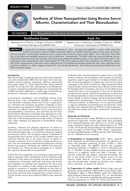 Albumin protein image