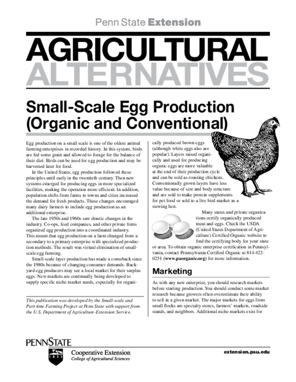 (PDF) SmallScale Egg Production and Conventional gundo