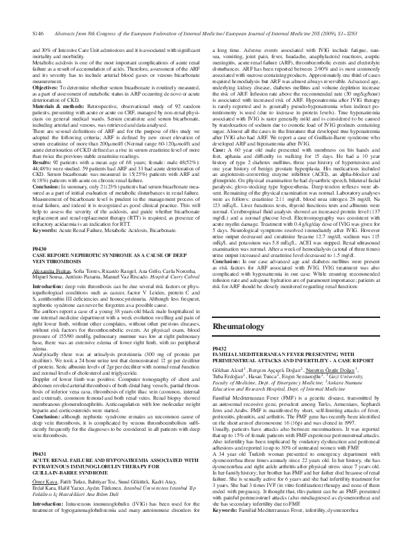 Nephrotic syndrome essay image