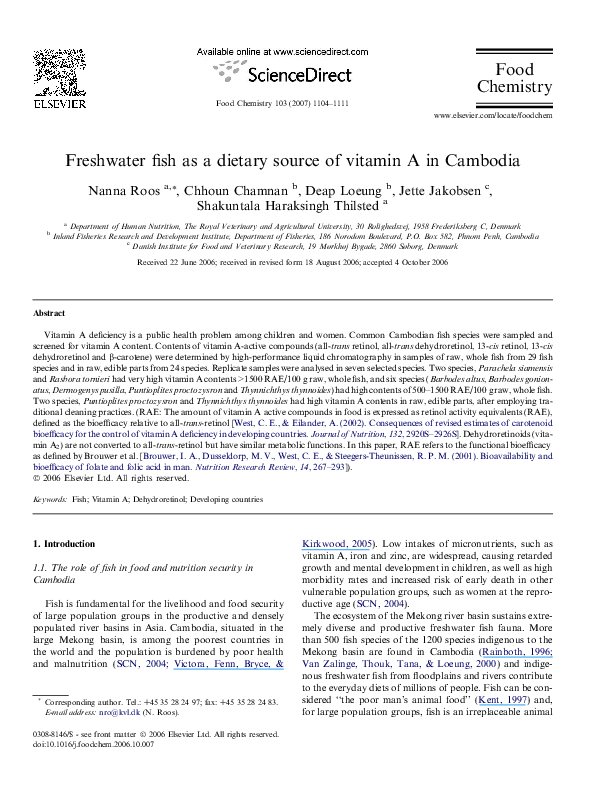 Freshwater fish identification pictures image