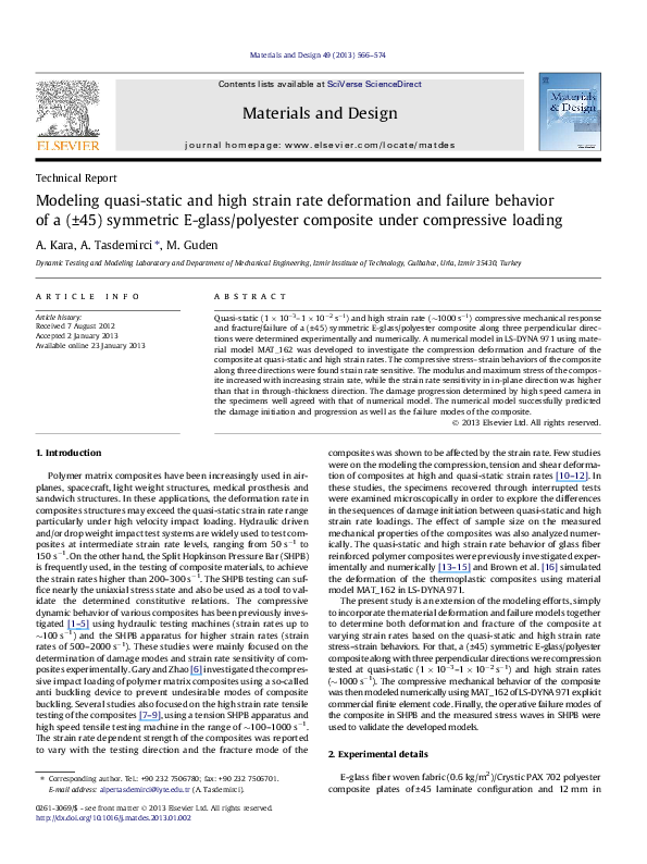 (PDF) Ballistic behavior of high hardness perforated armor plates ...