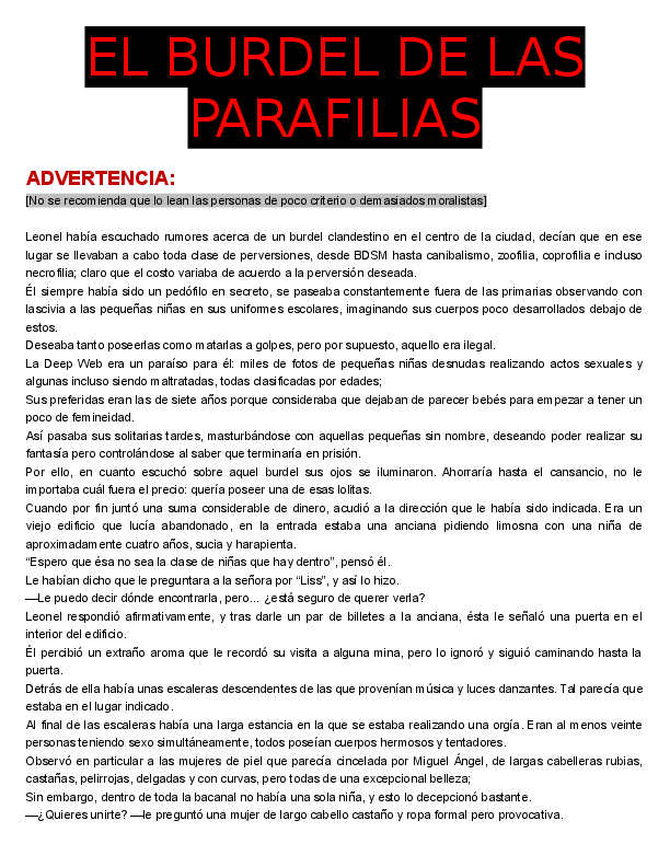 DOC EL BURDEL DE LAS PARAFILIAS - Mini Magick20180819 22039 8krctj 