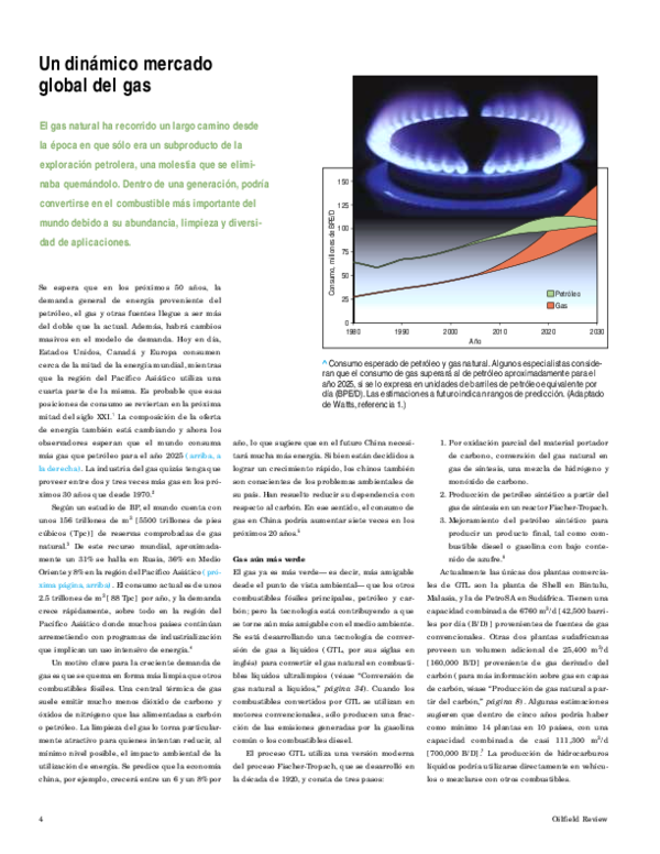 (PDF) Un dinámico mercado global del gas