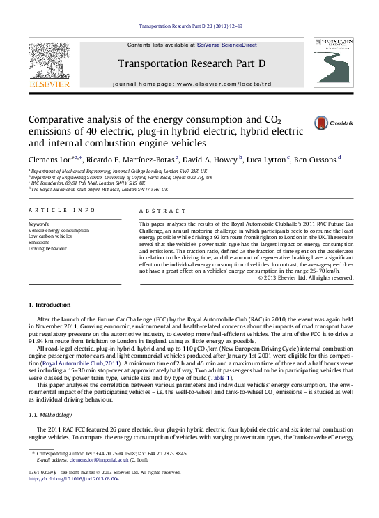 (PDF) Comparative analysis of the energy consumption and CO2 emissions ...