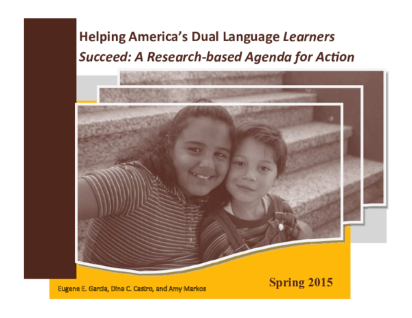 (PDF) Helping America's Dual Language Learners Succeed: A Research ...