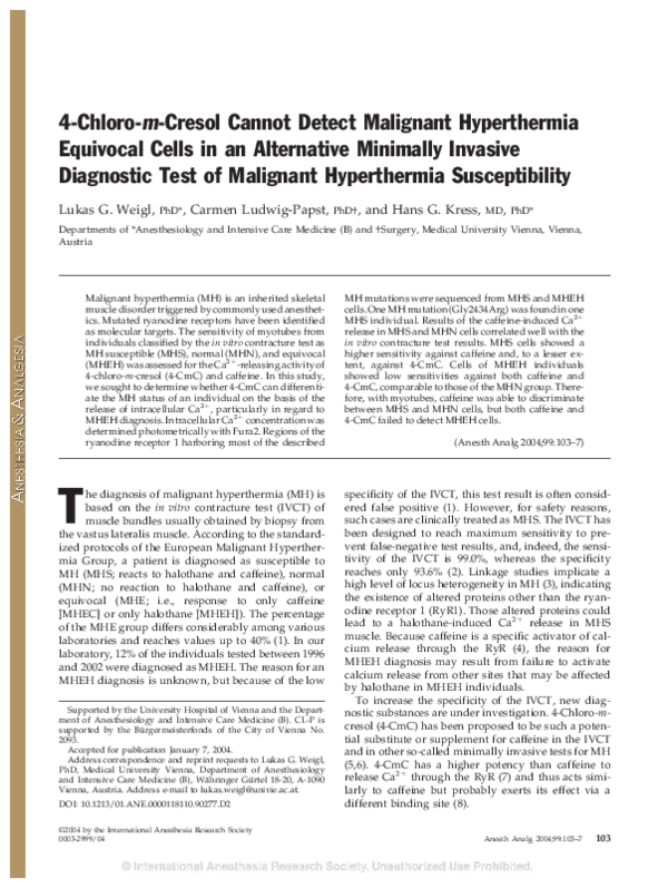 Malignant hyperthermia definition psychology image
