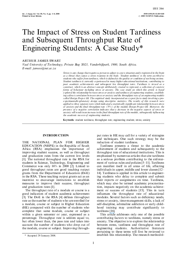 Tardiness case study 04 image