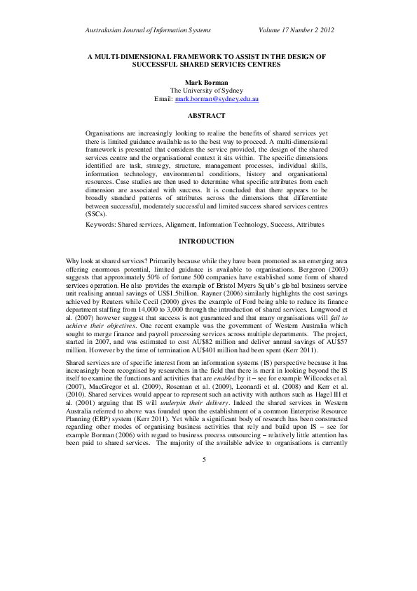 (PDF) A MULTIDIMENSIONAL FRAMEWORK TO ASSIST IN THE DESIGN OF ...
