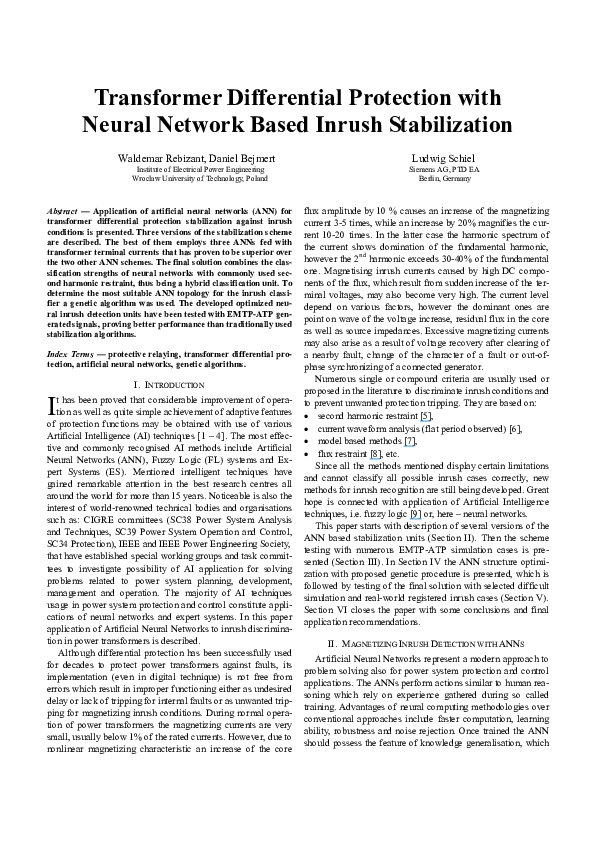 Transformer protection thesis 07 picture