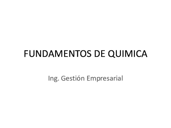 (PDF) FUNDAMENTOS DE QUIMICA