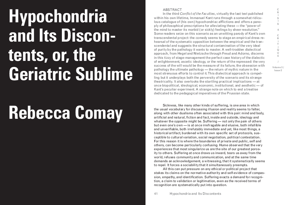 Hypochondria essay 07 image