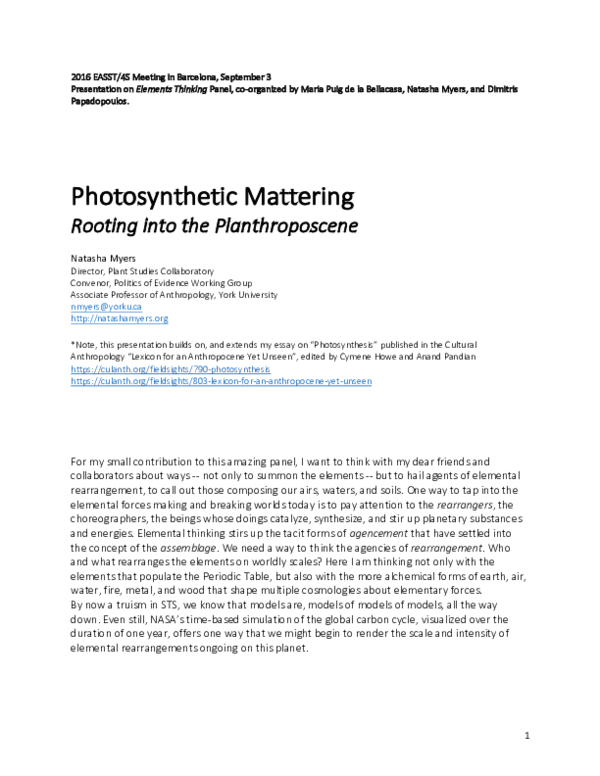 English Narrative Essay Topics What Is An Essay Thesis also Reflective Essay Thesis Statement Examples Pdf Photosynthetic Mattering Rooting Into The The Thesis Statement Of An Essay Must Be
