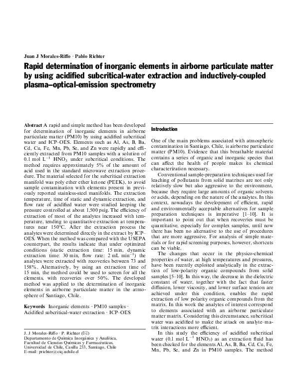 Particulate matter thesis picture