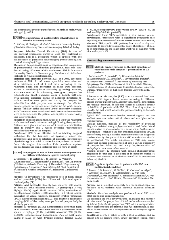 (PDF) CPO05 The prognostic role of flash visual evoked potentials in ...