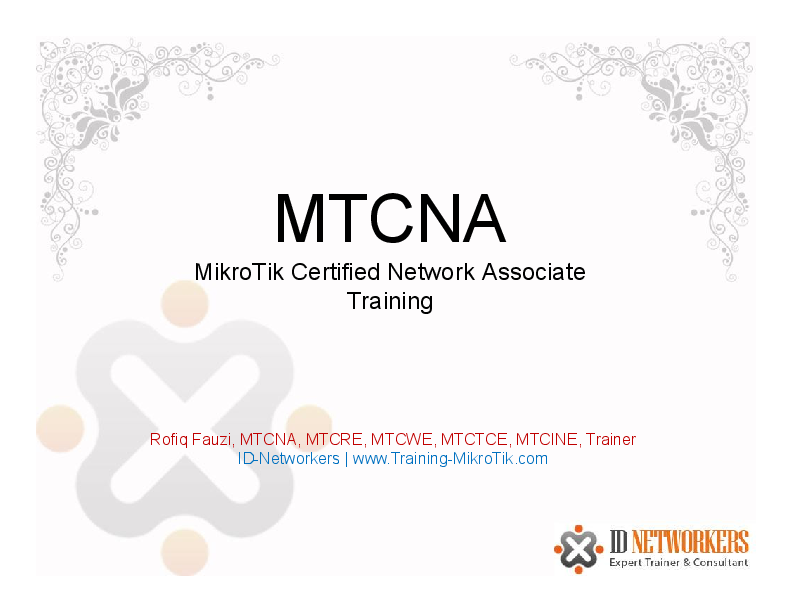 MTCNA勉強方法