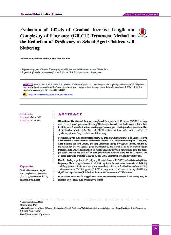 (PDF) Evaluation of Effects of Gradual Increase Length and Complexity ...