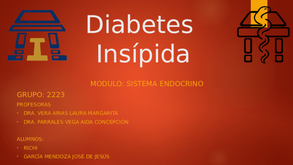 diabetes dipsogénica