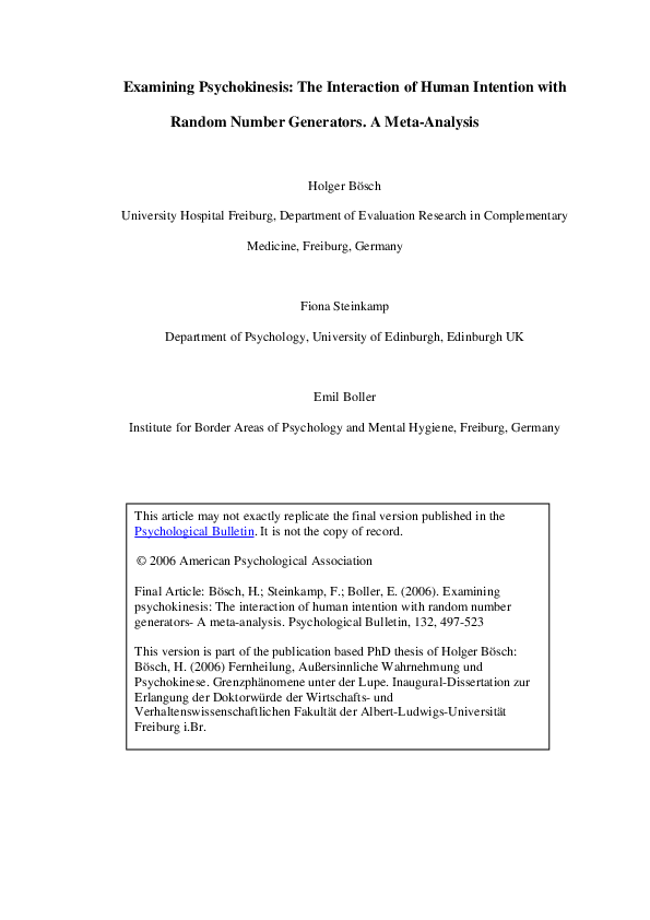 Psychokinesis essay 02 image