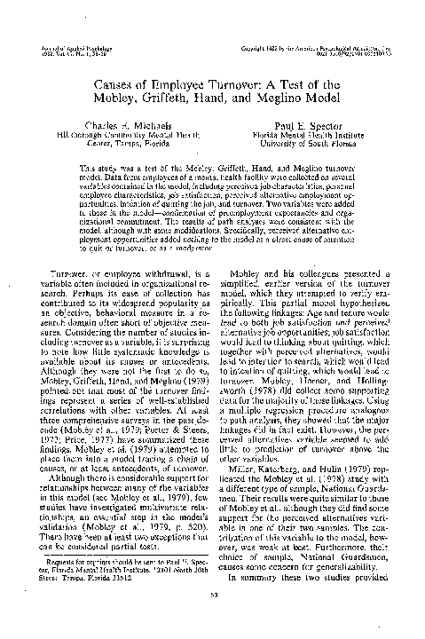 Effects of employee turnover in an organisation pdf image