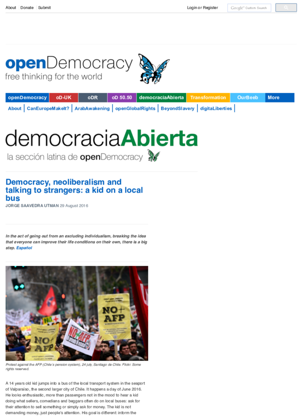 Talking To Strangers Pdf PDF) Democracy, neoliberalism and talking to strangers: a kid on a local bus | Jorge Saavedra Utman - Academia.edu