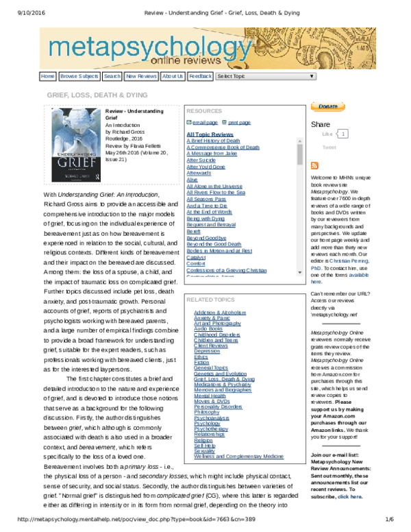 Essay titles about grief image