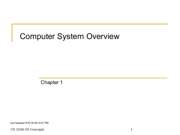 (PPT) Computer System Overview | Ria Ghosh - Academia.edu