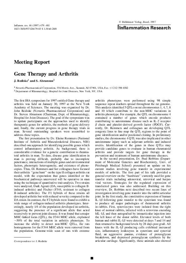 New developments in gene therapy research today picture