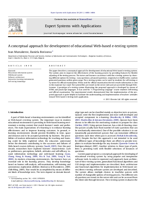 (PDF) A conceptual approach for development of educational Web-based e ...