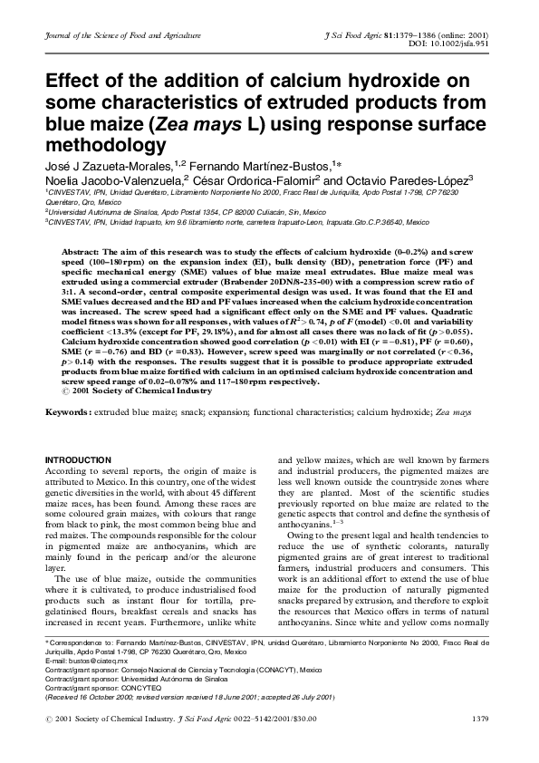 (PDF) Effect of the addition of calcium hydroxide on some ...