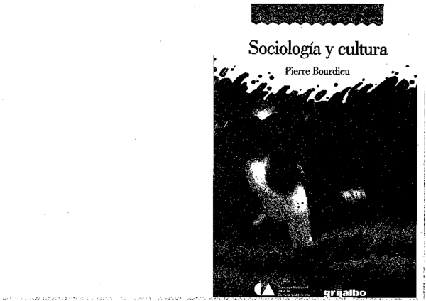 (PDF) Bourdieu P. Sociología una ciencia que incomoda