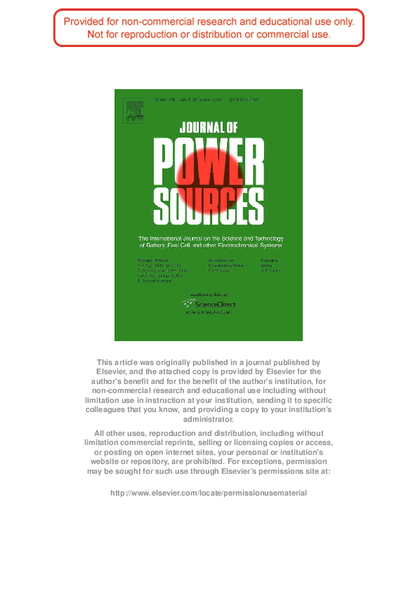 (PDF) The role of ambient conditions on the performance of a planar ...