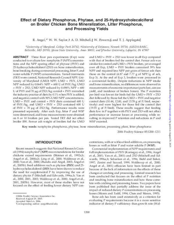 Thesis on phytase image